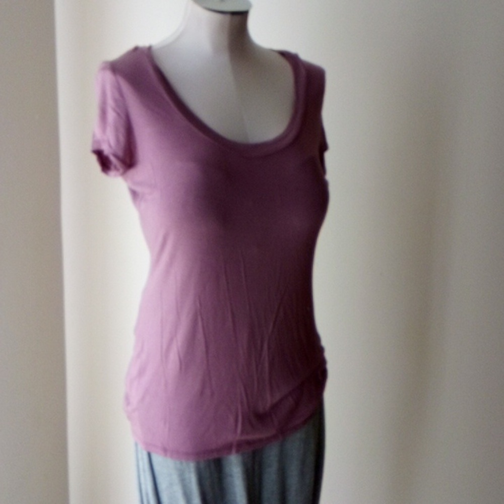 Living doll mauve t shirt nwt